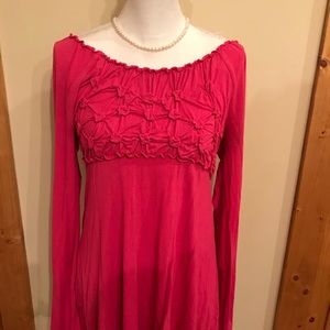 Gorgeous Pink Top Sz Lrg